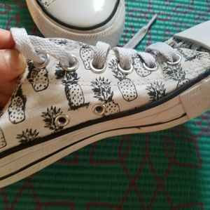 Converse All Star Pineapple Print Shoes